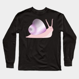 Ace Pride Love Heart Snail Long Sleeve T-Shirt